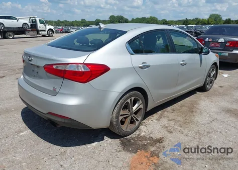 2014 Kia Forte Ex из США, поврежденный, VIN KNAFZ4A80E5198033